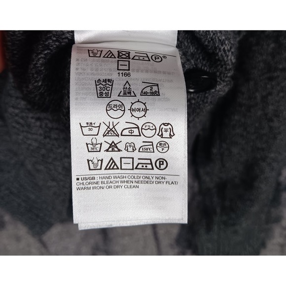 Banana Republic Mens Gray Merino Wool Blend Button Mock Neck Sweater‎ - Picture 6 of 8